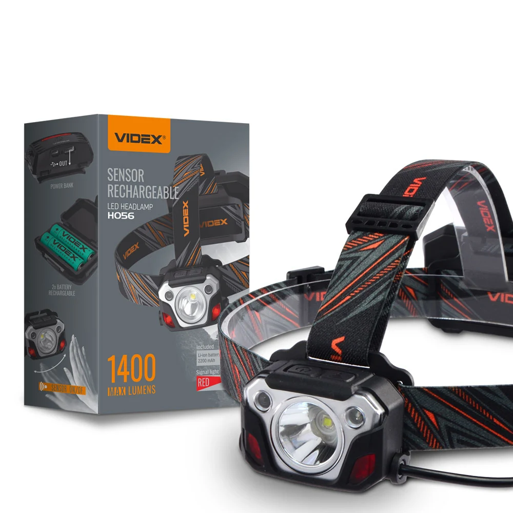 VIDEX VLF-H056 Şarj Edilebilir LED Kafa Lambası